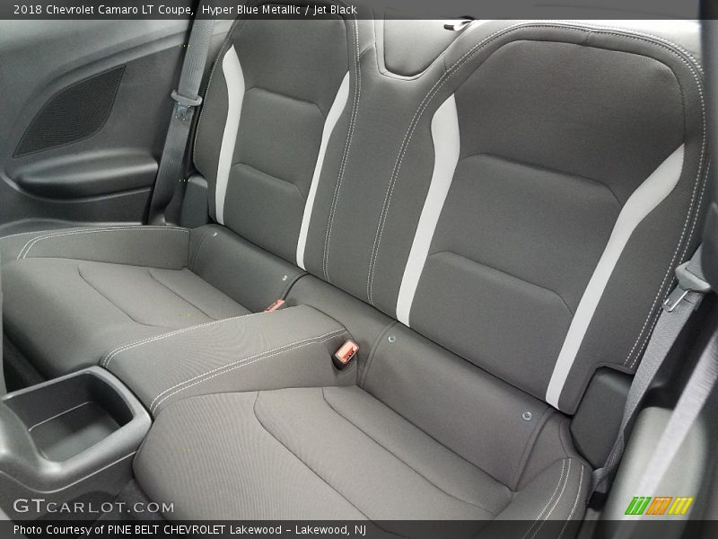Hyper Blue Metallic / Jet Black 2018 Chevrolet Camaro LT Coupe