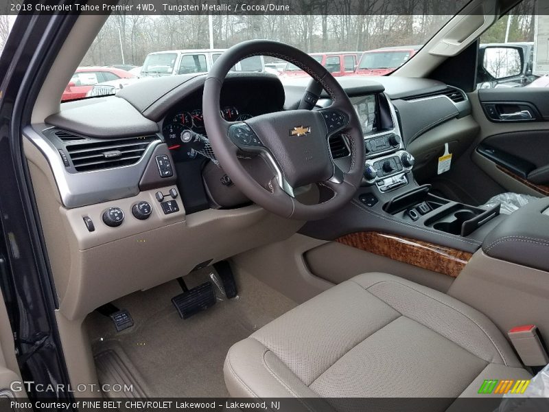 Front Seat of 2018 Tahoe Premier 4WD