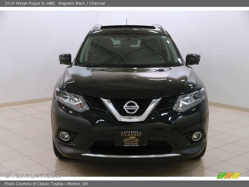 Magnetic Black / Charcoal 2016 Nissan Rogue SL AWD
