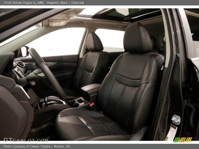 Magnetic Black / Charcoal 2016 Nissan Rogue SL AWD