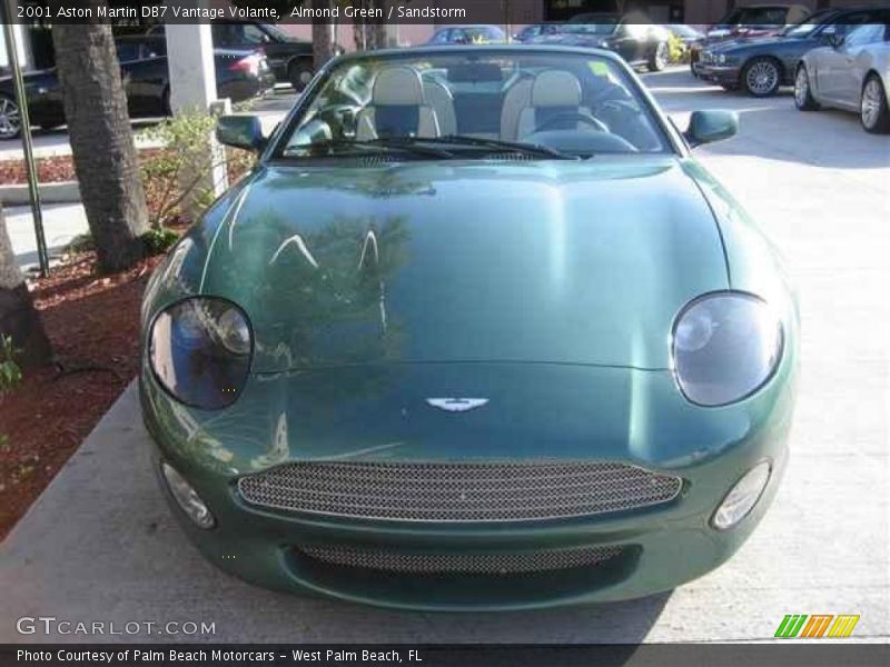 Almond Green / Sandstorm 2001 Aston Martin DB7 Vantage Volante