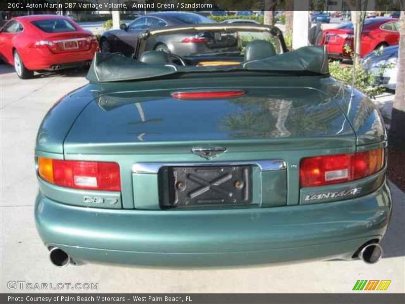 Almond Green / Sandstorm 2001 Aston Martin DB7 Vantage Volante
