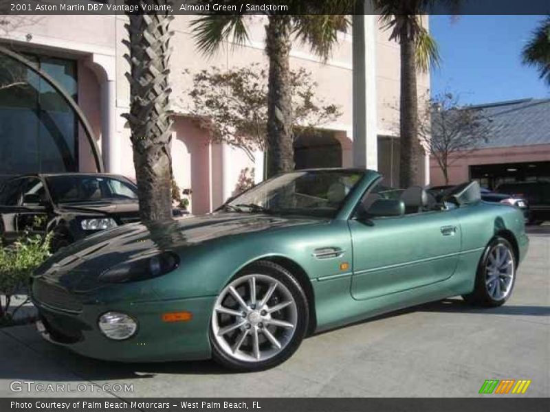 Almond Green / Sandstorm 2001 Aston Martin DB7 Vantage Volante