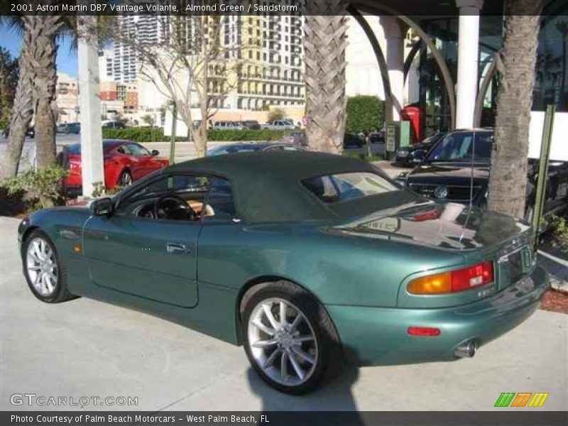 Almond Green / Sandstorm 2001 Aston Martin DB7 Vantage Volante