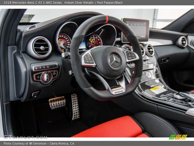 Dashboard of 2018 C 63 S AMG Sedan