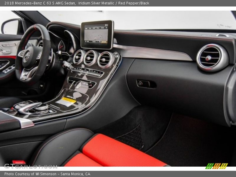 Dashboard of 2018 C 63 S AMG Sedan