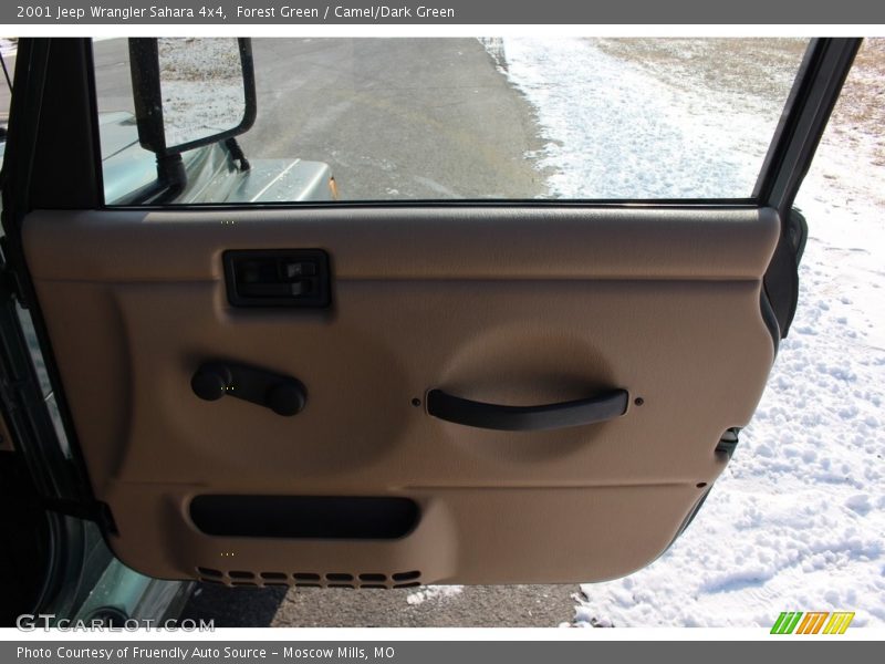 Forest Green / Camel/Dark Green 2001 Jeep Wrangler Sahara 4x4