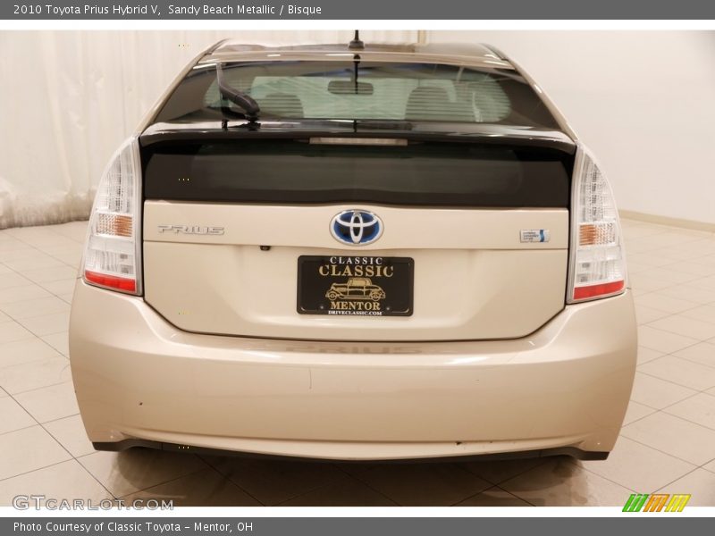 Sandy Beach Metallic / Bisque 2010 Toyota Prius Hybrid V