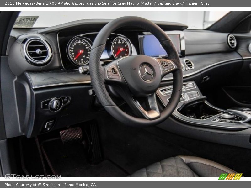 designo Selenite Grey Magno (Matte) / designo Black/Titanium Grey 2018 Mercedes-Benz E 400 4Matic Wagon