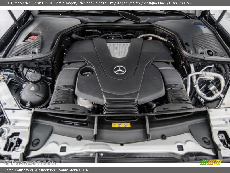  2018 E 400 4Matic Wagon Engine - 3.0 Liter Turbocharged DOHC 24-Valve VVT V6