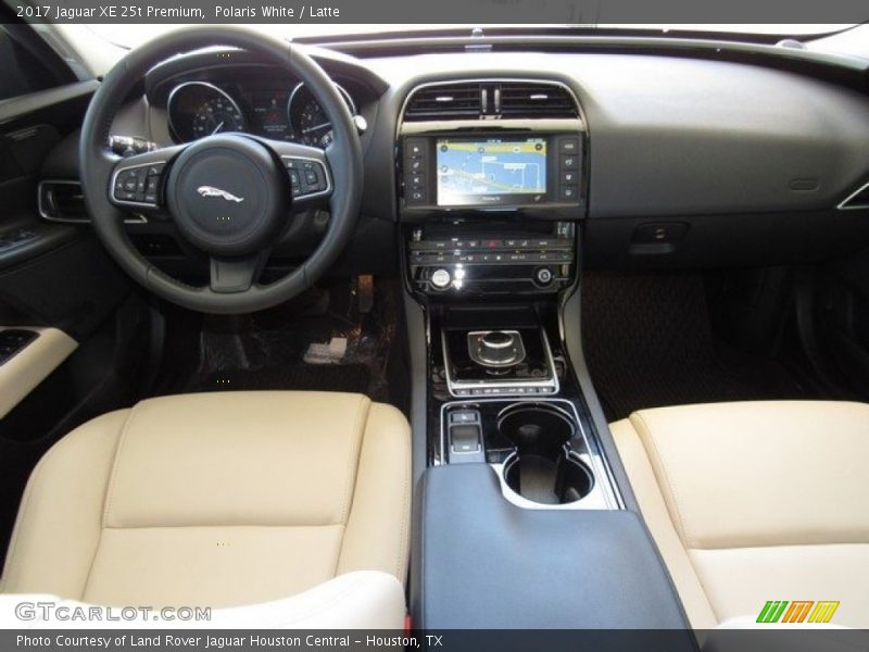 Polaris White / Latte 2017 Jaguar XE 25t Premium