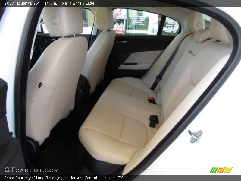 Polaris White / Latte 2017 Jaguar XE 25t Premium