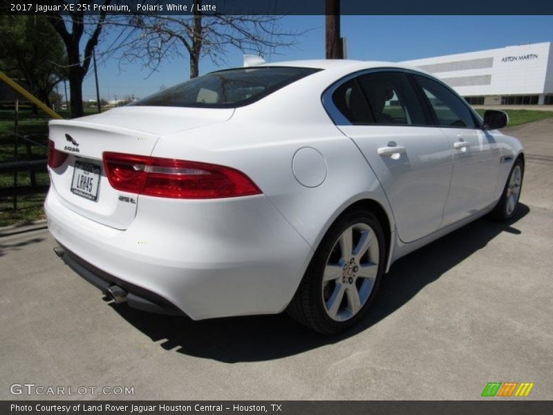 Polaris White / Latte 2017 Jaguar XE 25t Premium