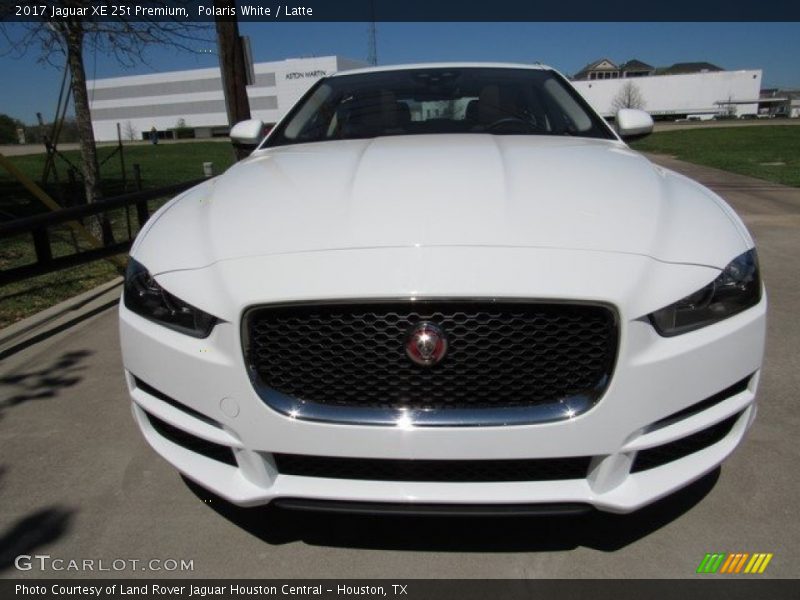 Polaris White / Latte 2017 Jaguar XE 25t Premium
