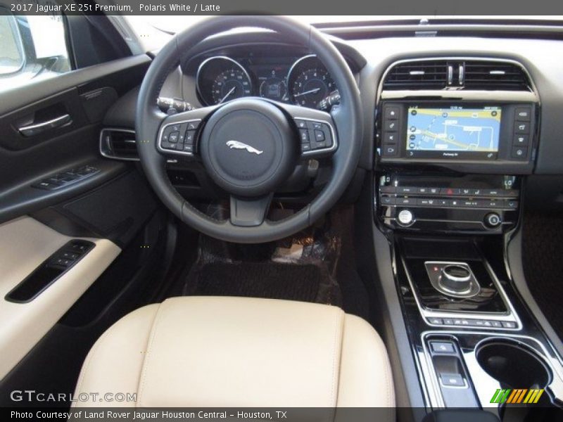 Polaris White / Latte 2017 Jaguar XE 25t Premium