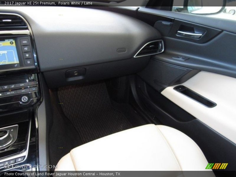 Polaris White / Latte 2017 Jaguar XE 25t Premium
