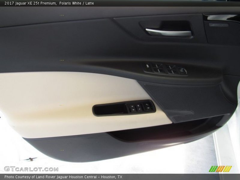 Polaris White / Latte 2017 Jaguar XE 25t Premium