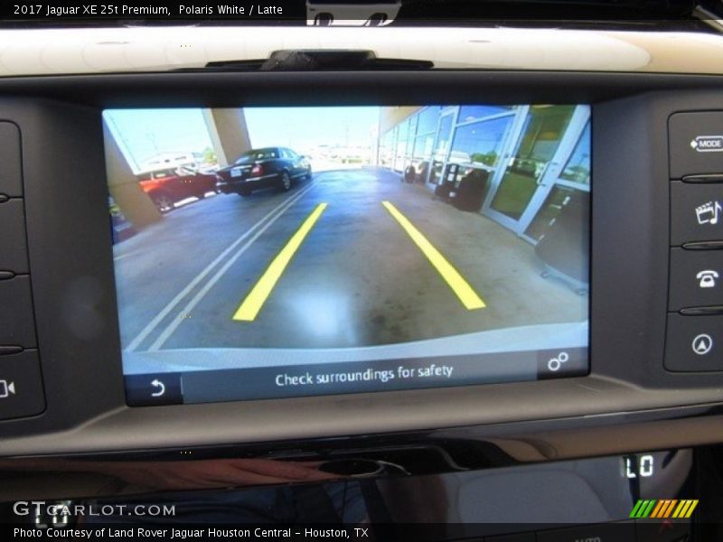 Polaris White / Latte 2017 Jaguar XE 25t Premium