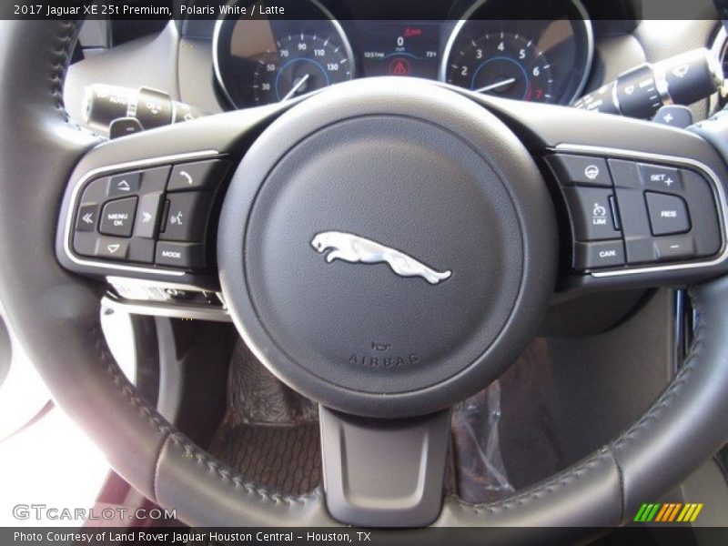 Polaris White / Latte 2017 Jaguar XE 25t Premium