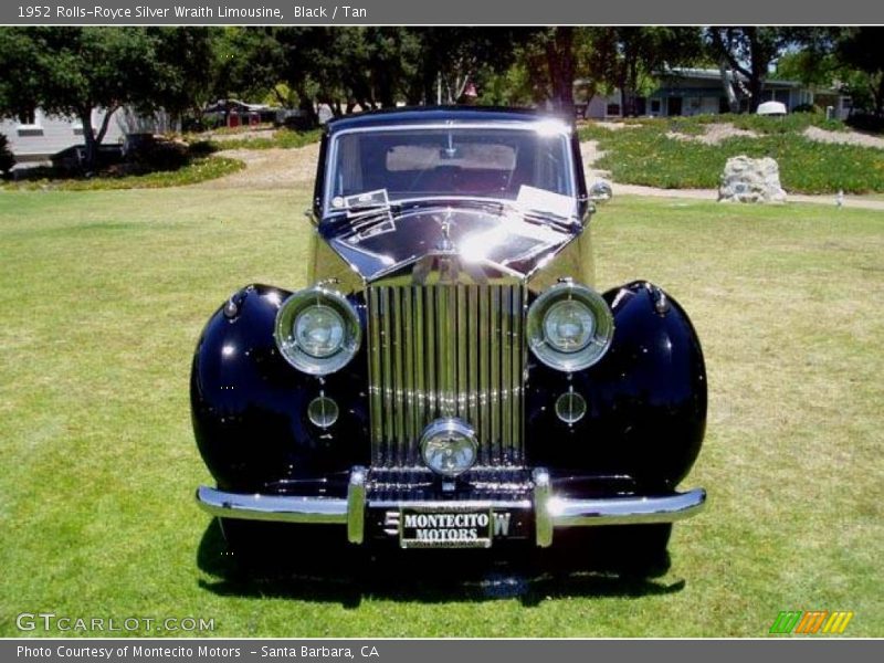 Black / Tan 1952 Rolls-Royce Silver Wraith Limousine