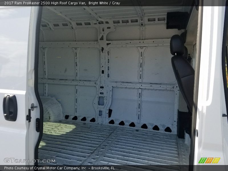 Bright White / Gray 2017 Ram ProMaster 2500 High Roof Cargo Van
