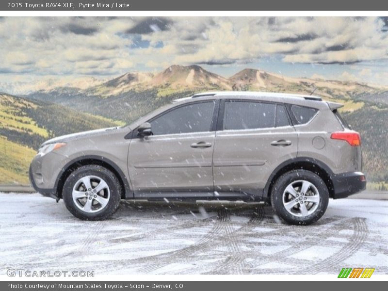 Pyrite Mica / Latte 2015 Toyota RAV4 XLE