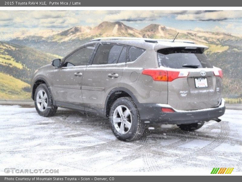 Pyrite Mica / Latte 2015 Toyota RAV4 XLE