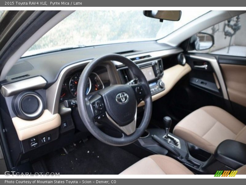 Pyrite Mica / Latte 2015 Toyota RAV4 XLE