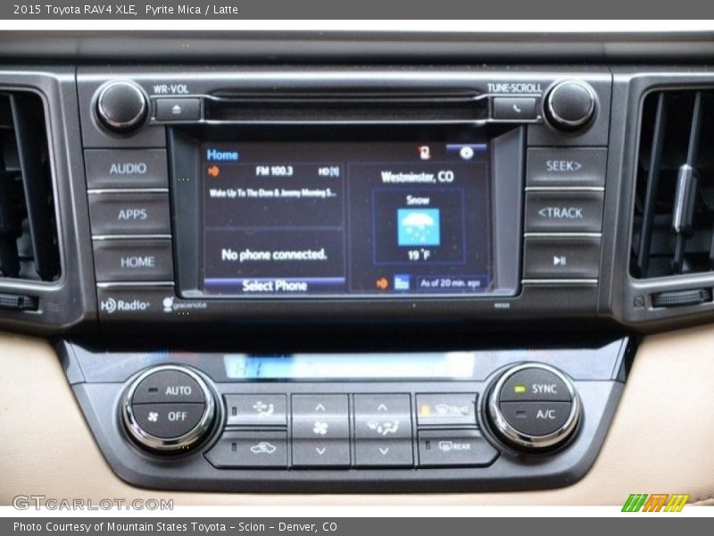 Pyrite Mica / Latte 2015 Toyota RAV4 XLE