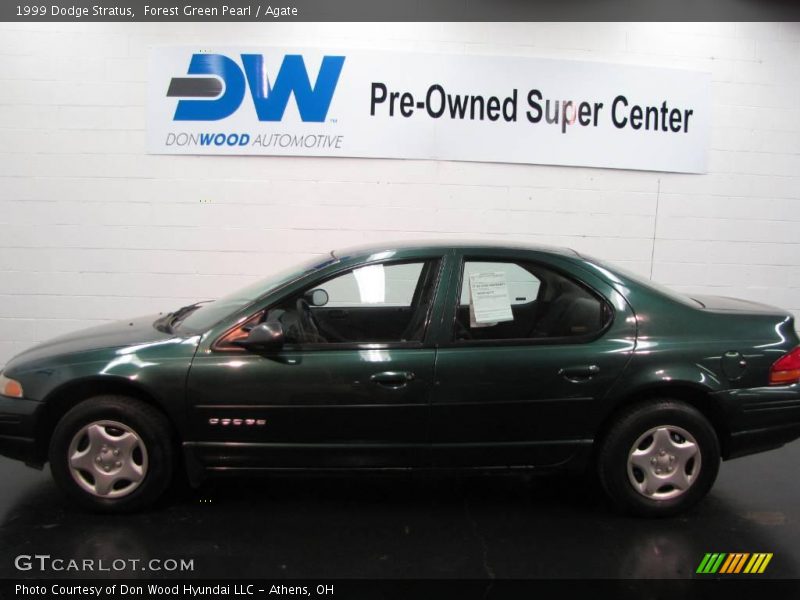 Forest Green Pearl / Agate 1999 Dodge Stratus