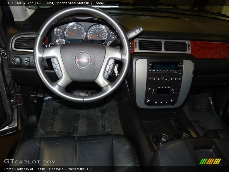 Mocha Steel Metallic / Ebony 2013 GMC Yukon XL SLT 4x4