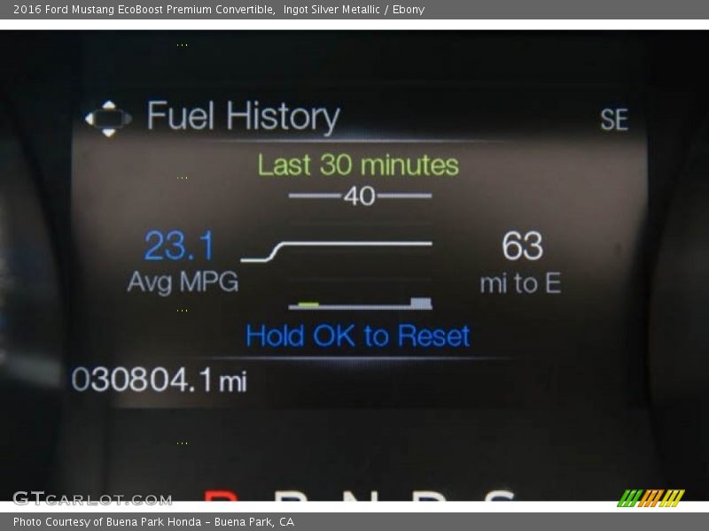 Ingot Silver Metallic / Ebony 2016 Ford Mustang EcoBoost Premium Convertible