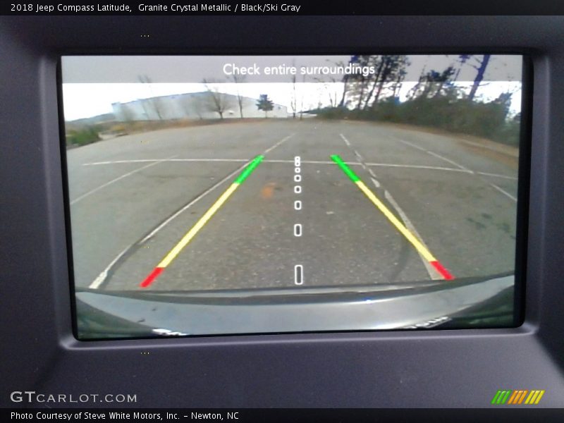Granite Crystal Metallic / Black/Ski Gray 2018 Jeep Compass Latitude