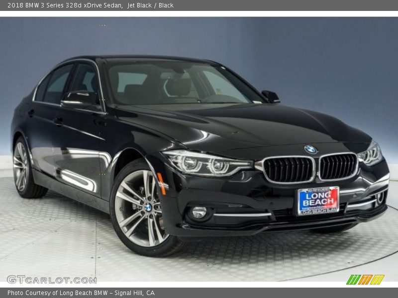 Jet Black / Black 2018 BMW 3 Series 328d xDrive Sedan