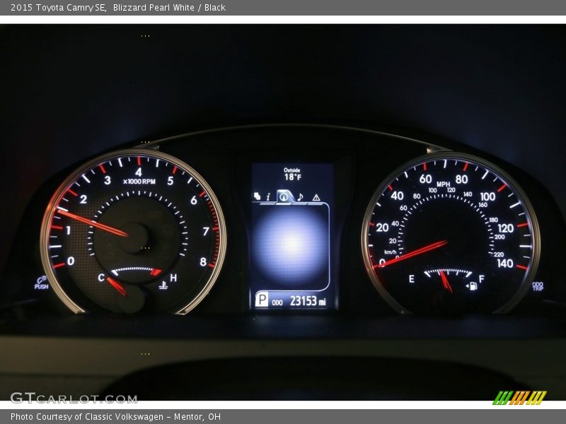  2015 Camry SE SE Gauges