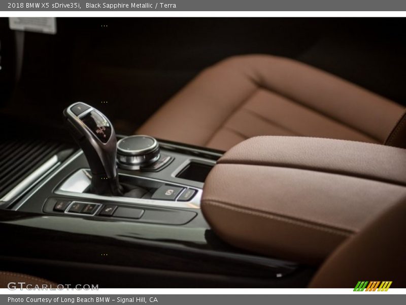 Black Sapphire Metallic / Terra 2018 BMW X5 sDrive35i