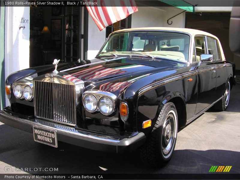 Black / Tan/Black 1980 Rolls-Royce Silver Shadow II