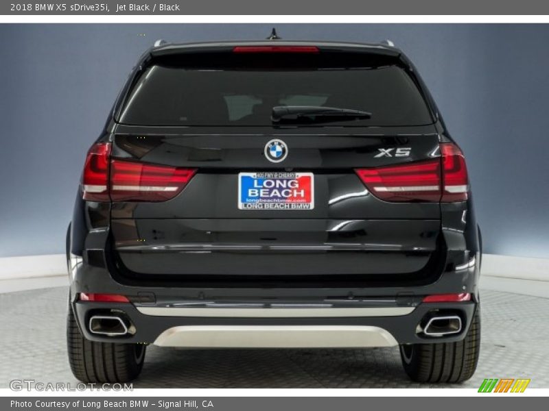 Jet Black / Black 2018 BMW X5 sDrive35i