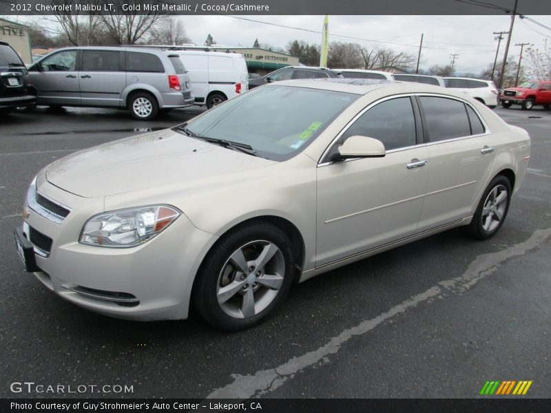 Gold Mist Metallic / Cocoa/Cashmere 2012 Chevrolet Malibu LT