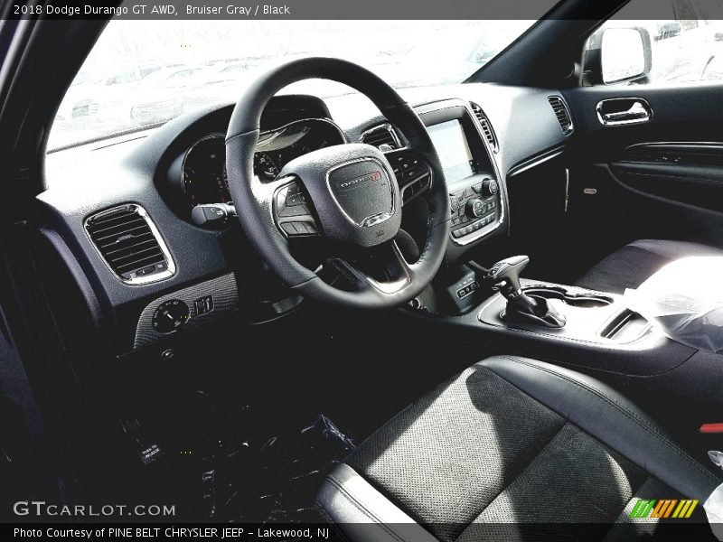 Bruiser Gray / Black 2018 Dodge Durango GT AWD