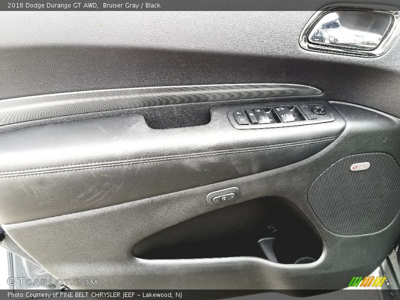 Bruiser Gray / Black 2018 Dodge Durango GT AWD