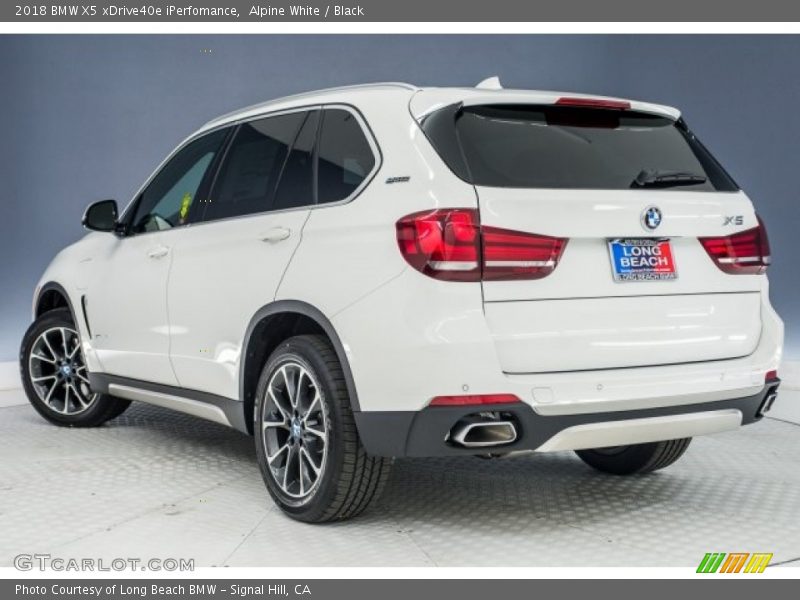 Alpine White / Black 2018 BMW X5 xDrive40e iPerfomance