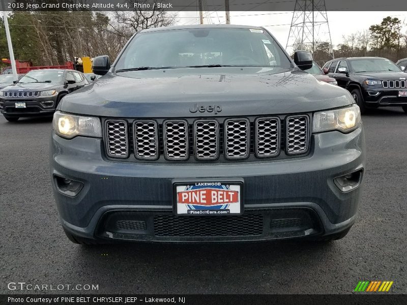 Rhino / Black 2018 Jeep Grand Cherokee Altitude 4x4