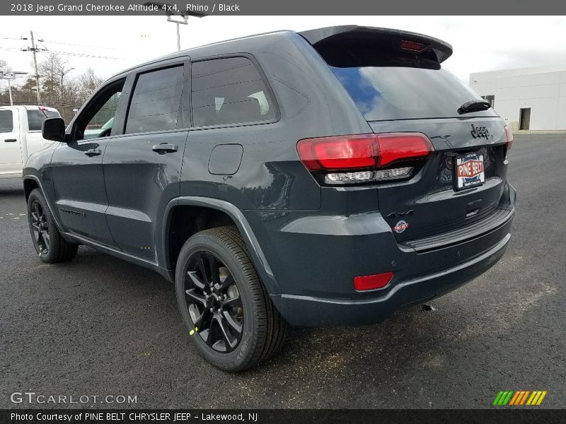 Rhino / Black 2018 Jeep Grand Cherokee Altitude 4x4