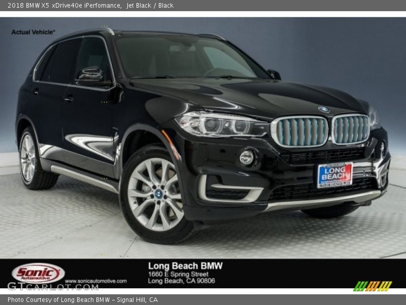Jet Black / Black 2018 BMW X5 xDrive40e iPerfomance