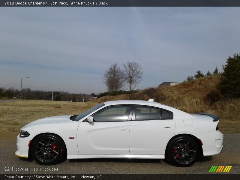 White Knuckle / Black 2018 Dodge Charger R/T Scat Pack