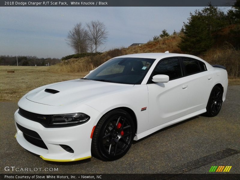 White Knuckle / Black 2018 Dodge Charger R/T Scat Pack