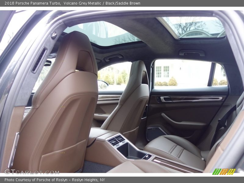 Rear Seat of 2018 Panamera Turbo