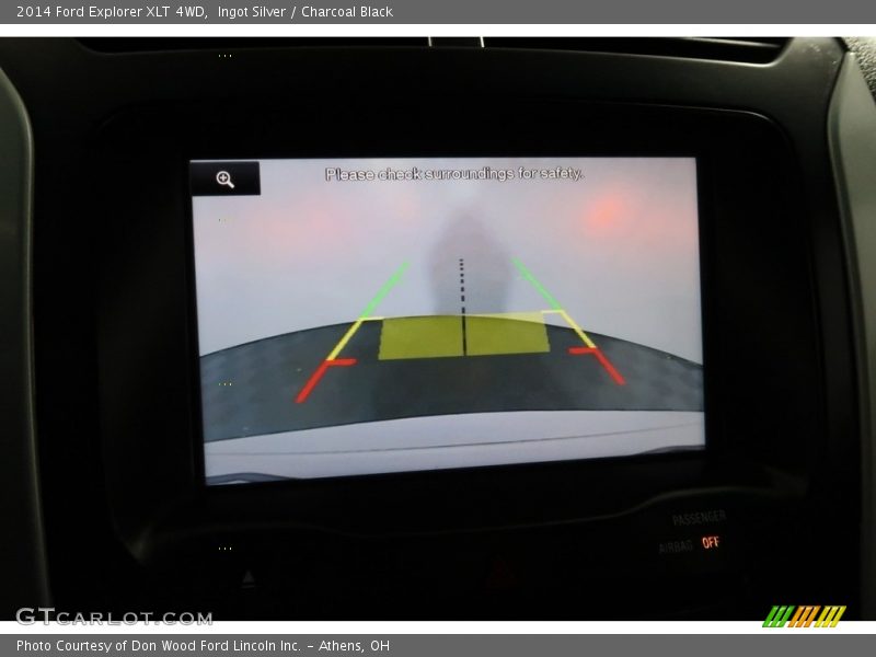 Ingot Silver / Charcoal Black 2014 Ford Explorer XLT 4WD