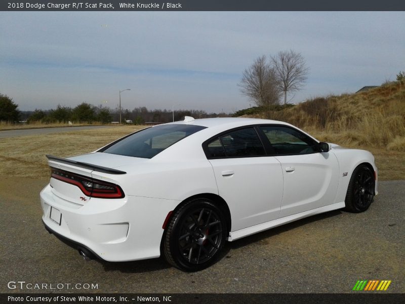 White Knuckle / Black 2018 Dodge Charger R/T Scat Pack